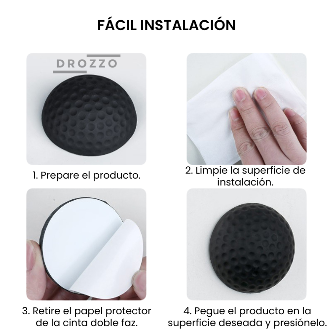 6 PACK ALMOHADILLAS ANTIGOLPES - WallGuard PRO™