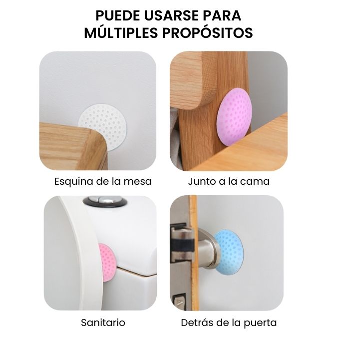 12 PACK ALMOHADILLAS ANTIGOLPES - WallGuard PRO™